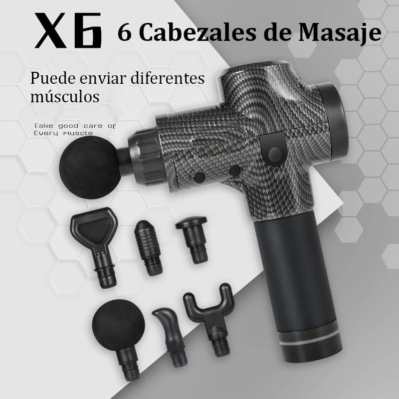 Pistola de Masaje de Percusión Profesional - Kinesia Pro