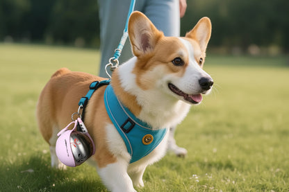 Botella de Agua Portatil para Perros - Bebedero Plegable Antigoteo con Filtro